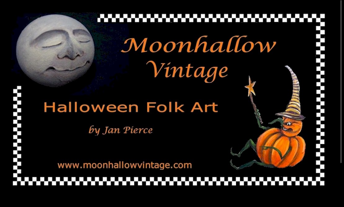 Halloween Folk Art n Vintage Wares